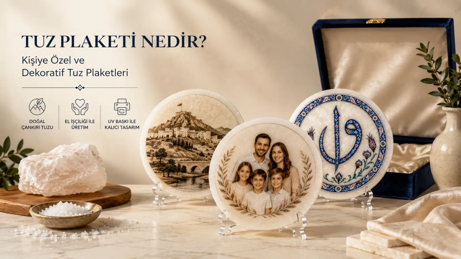 Tuz Plaketi Nedir? Kişiye Özel ve Dekoratif Tuz Plaketleri